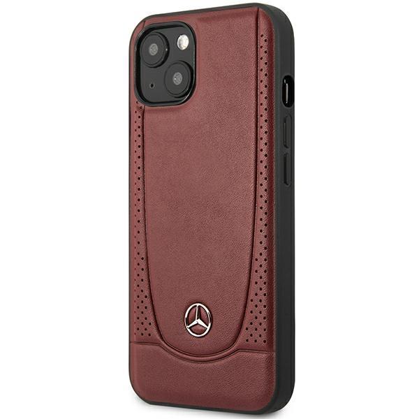 Etui do iPhone 14 Plus Mercedes Skóra Urban Czerwone