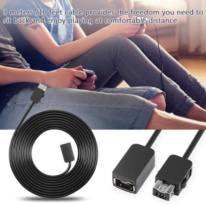 Кабель-удлинитель длиной 3 м для контроллера Mini NES Classic Edition — DQ FRANCE