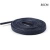 1Pair Shoelaces Flat Round Leather Shoes Shoe Strings 80Cm /100Cm/120Cm/150Cm