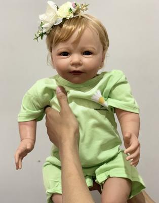 BZDOLL, 55 см, мягкая силиконовая кукла Reborn для девочек с 3D-краской, игрушка как настоящая, 22 дюйма, принцесса для малышей, Лиза, живое платье, Boneca
