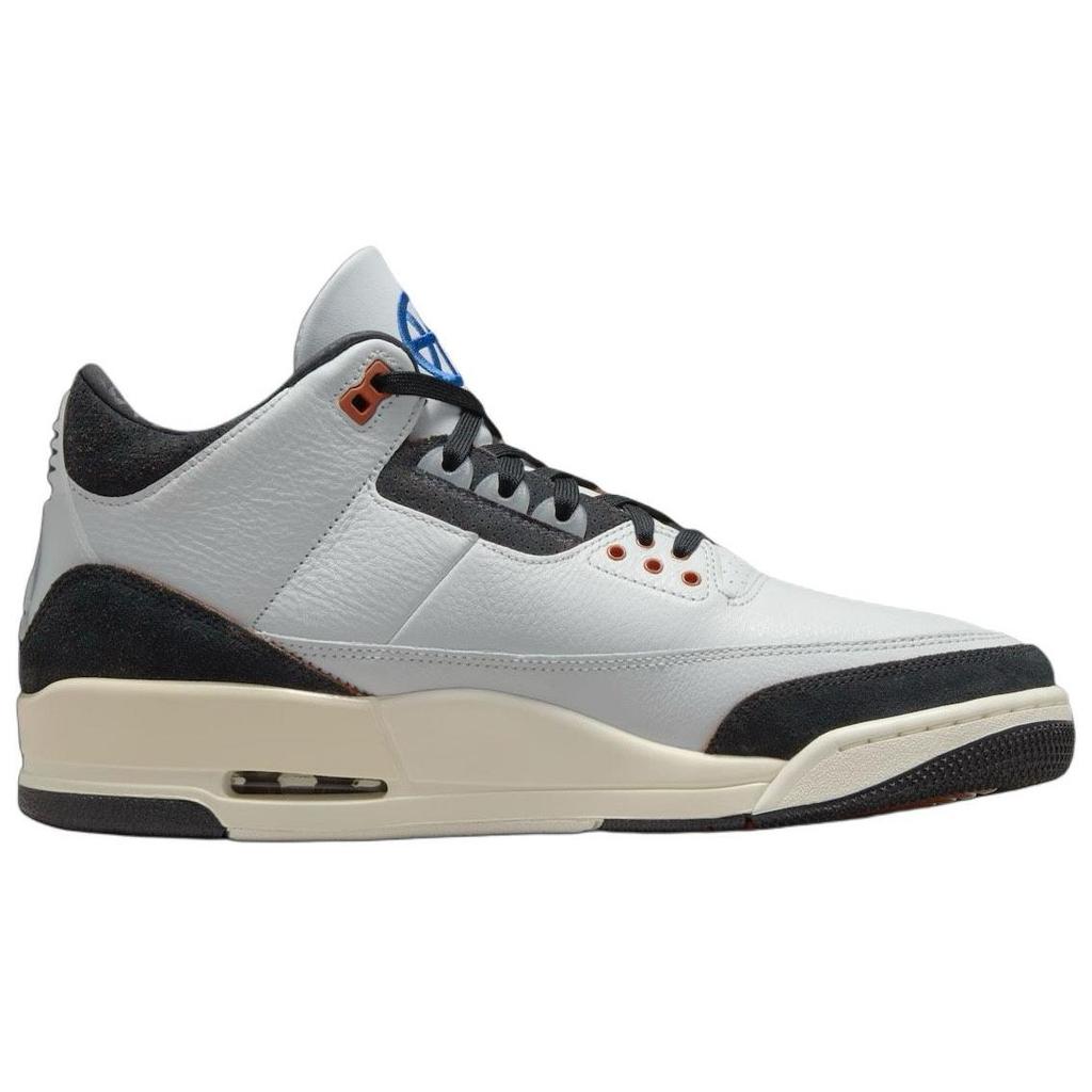 Air Jordan 3 Retro Quai 54 2024 Мужские кроссовки White Summit-White Off-Noir FZ5649-100