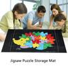 Household Game For kids Roll Up Puzzle Mat Jigsaw Storage Mat Puzzle Blanket Felt Storage Pad