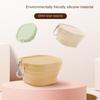 400ml Camping Bowls Silicone Food Storage Container Large Capacity Foldable Lunch Box  Outdoor