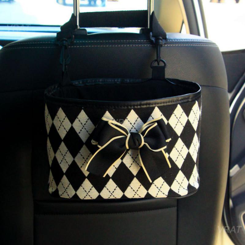 Mobile Phone Holder Supplies Car Styling Bag Folding Multi-function Pu Leather Storage Bag Car Styling No Peculiar Smell