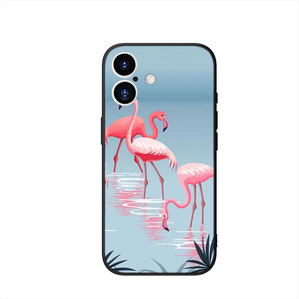 Flamingos Animal Phone Case for Motorola Moto G54 G05 G24 G67 G55 G75 G9 G85 G15 G57 G86 Power Edge 50 30 Ultra Fusion neo Pro