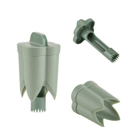 Yousheng Pepper Corer 2 в 1 Устройство для удаления сердцевины болгарского перца Кухонная утварь Twist And Pull Устройство для удаления семян из овощей и фруктов