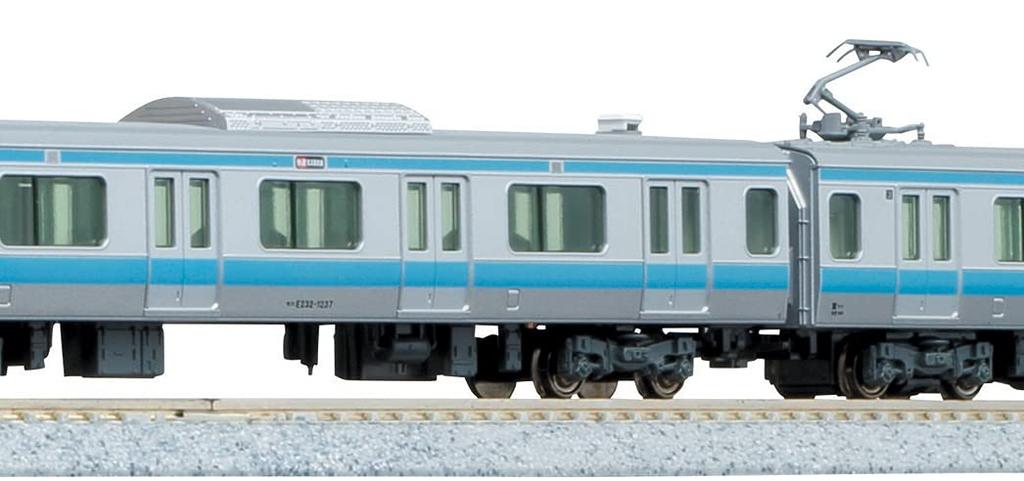 KATO N Gauge E233 Series 1000 Series Keihin Tohoku Line Basic Set Железнодорожная модель поезда 3-вагонный 10-1159