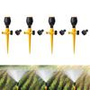 4 Pieces Rotating Garden Sprinklers Ground Stakes Parts Lawn for Park