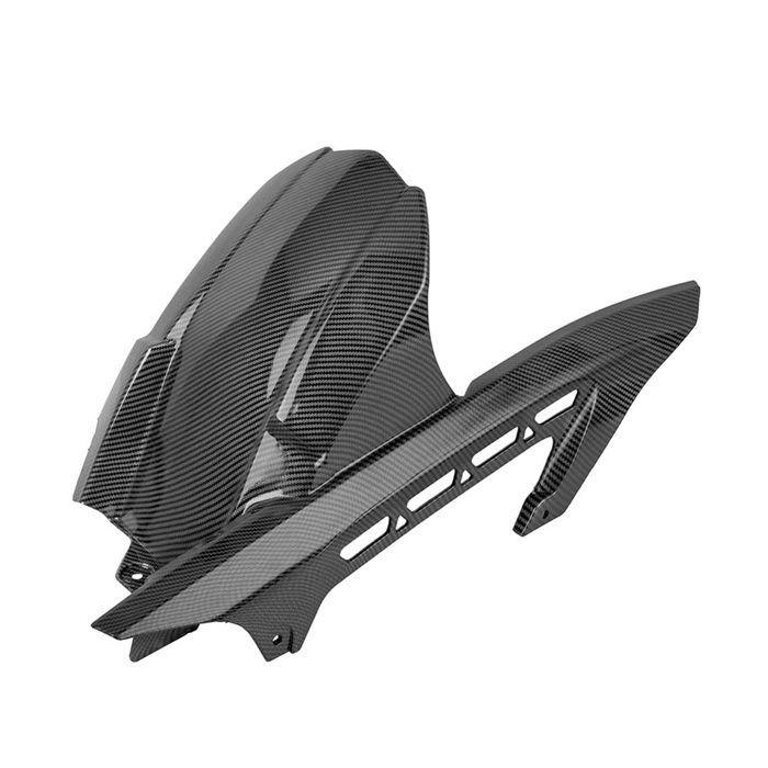 Garde boue arrière / leche roue pour Kawasaki Z 900 17-24 Zaddox Look carbone