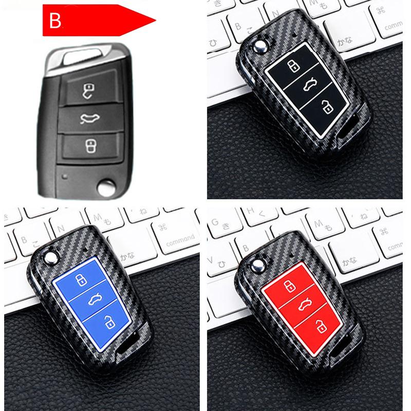 Чехол для ключа автомобиля для Vw Volkswagen Golf 8 Mk8 Id.3 Id.4 Для Skoda Octavia A8 Seat Leon Mk4 Cupra Formentor Tarraco Аксессуары