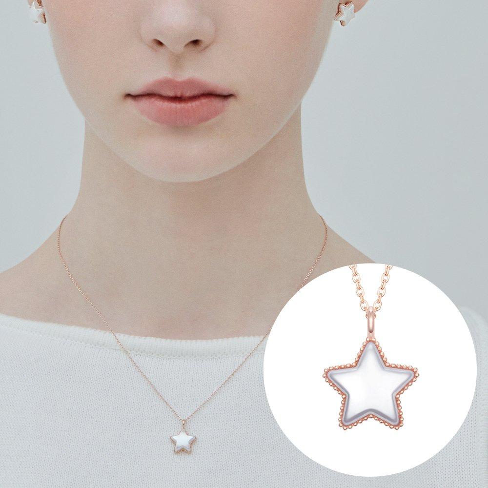 Mariel Pearl Star Necklace (Jjljni5B2305Sr420)