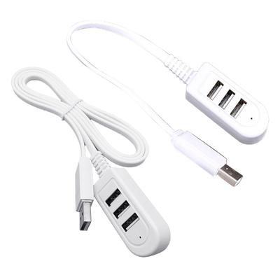 3 USB-порта Многофункциональное зарядное устройство 3А Кабель-удлинитель Линейное расширение Многопортовый концентратор Аксессуары для кабеля данных