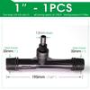 1/2" 3/4" 1" Наружная резьба Комплект инжектора Вентури для сельского хозяйства, ирригации, удобрений Фитинг-фильтр для системы полива сада и теплицы