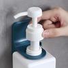 Wall Mounted Shampoo Bottle Shelf Self-Adhesive Liquid Soap Shower Gel Organizer Hook Holder Hanger Bathroom Accessories