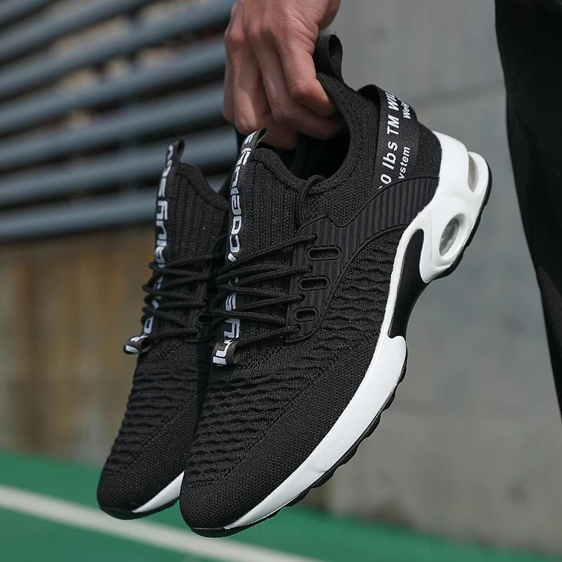 Summer Men'S Shoes Mesh Casual Sports Shoes Spring Summer Shoes Tennis Lightweight Walking Black Sneakers Item