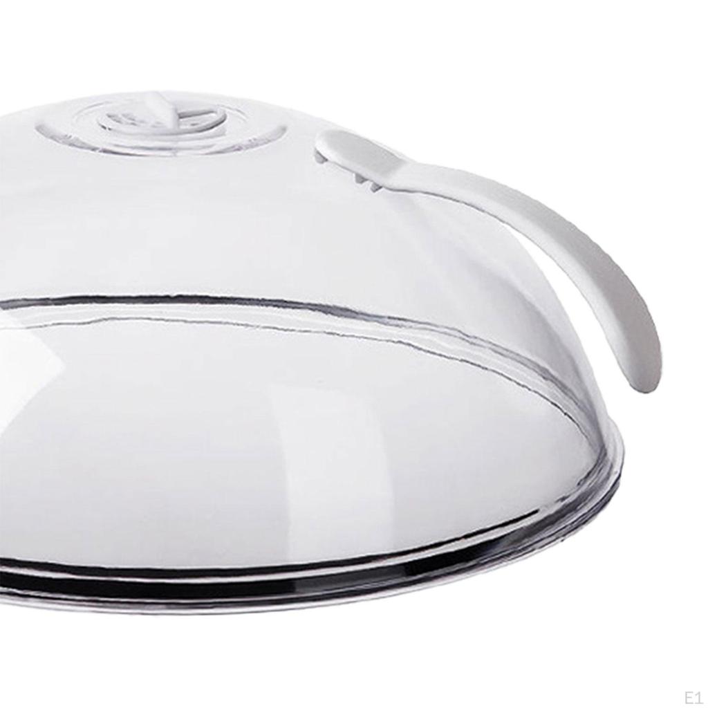 Крышка от брызг для микроволновой печи. Крышка для еды. Прозрачная многоразовая многофункциональная пластина с пароотводом для вечеринок.