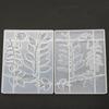 Creative Handmade Molds Rose Flower Leaf Mirror Surface Silicone Mold Diy Crystal Epoxy Mold Decor Accessories Kitchen Tools