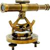 Brass 12.7 Cm Vintage Alidade Compass Telescope Instrument Scope Telescope Nautical for Home, Office