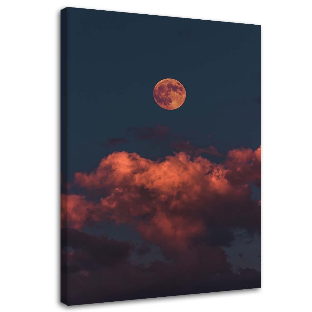 Canvas print, Pink clouds