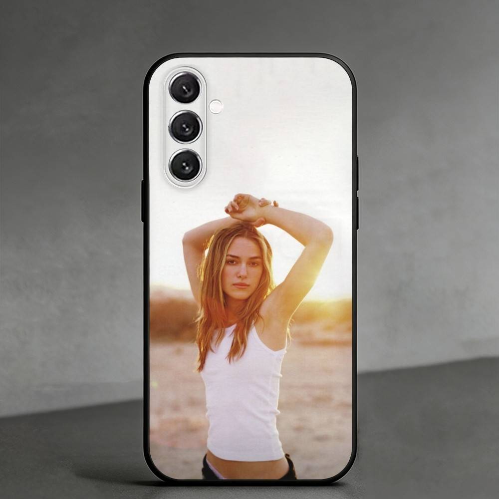 Чехол для телефона K-Keira Knightley для Samsung Galaxy A91,80,73,72 ,71,53,52,32 ,31,22,21s,20, Мягкий черный чехол