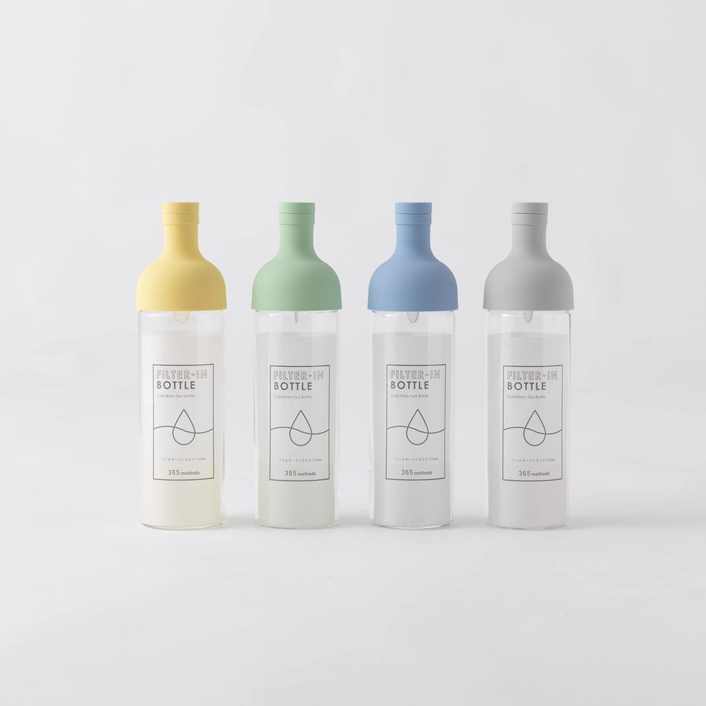 365methods Hario Сделано в Японии Бутылка для кипячения воды Можно мыть в посудомоечной машине 750 мл Чайный пресс Лимонно-желтый Фильтр-в FIB-75-365LY-YY