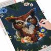 Набор алмазной живописи Мультяшная Сова Фотографии Стразы 5D DIY Алмазная Вышивка Животное Мозаика Декорция