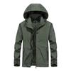 Jacket Men's Spring and Autumn Thin Casual Jacket Jacket Youth Loose Large Size Hooded Sports Jacket Men
