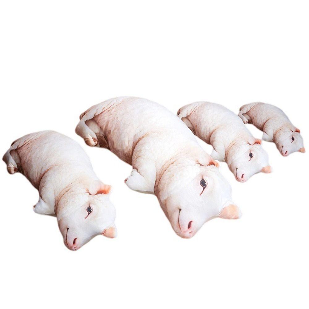 Plush Material Animal Body Pillow 40cm Size Sheep Plush Pillow Poultry Throw Pillows Bedroom Use