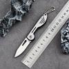 Мини складной нож, EDC Sharp Pocket Knife Key Shape Portable Pocket Knife Camping Fruit Specialized