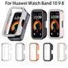 Блестящий полый защитный чехол для ремешка Huawei Watch 10 9 8, чехол с кристаллами и бриллиантами, жесткая крышка, защитный корпус для часов, полый бампер