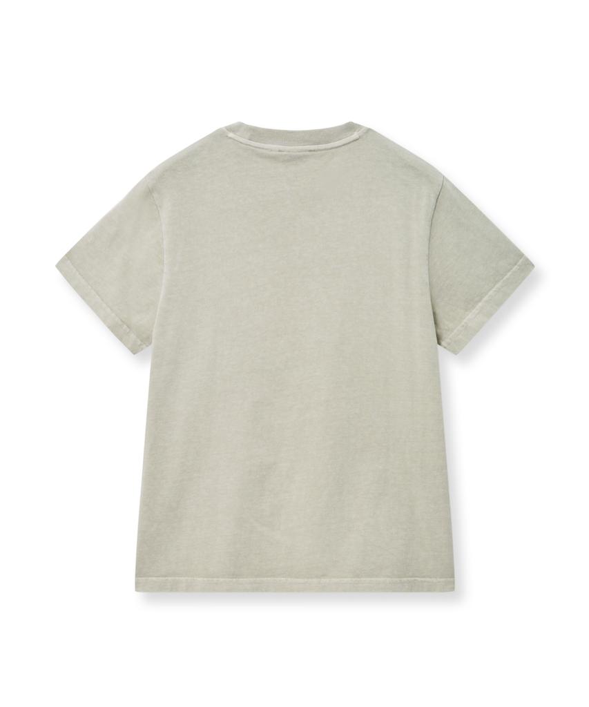 YALE Women'S Pigment Applique T-Shirt_Ivory