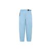 High-Waisted Woven Sports Pants Women Bottoms Blue DM6171-412