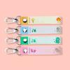 Imitation Leather Name Badge Cartoon Child ID Tags Daycare Labels Name Tag  Backpack