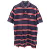 Polo by Ralph Lauren Border Short Sleeve Polo Shirt M Navy System Men's Used