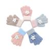 Plush Half Finger Cat Five Fingers Korean Mittens Star Kids Outdoor Gloves Children Winter Gloves