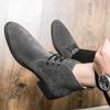 Men's Fashion Trend Comfort Boots Luxury Brand Casual Wedding Party Formal Dress Cow Leather Men's Chelsea Boots Large Size48
