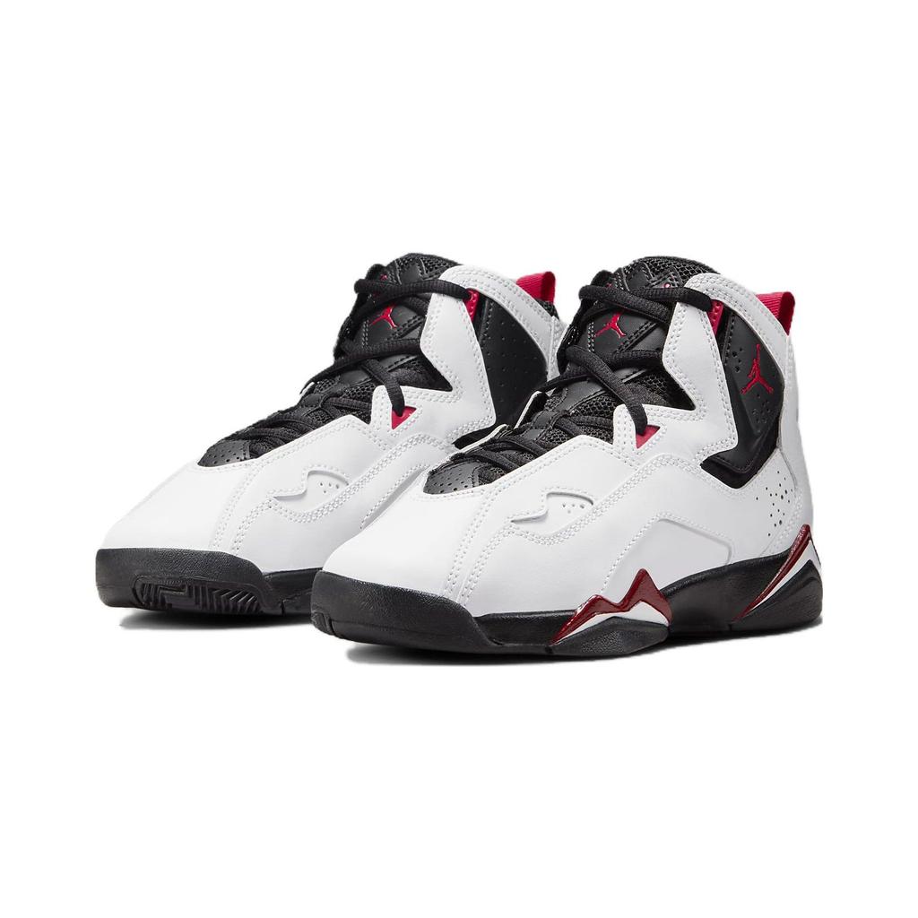 Air Jordan True Flight GS Cardinal Kids Sneakers White 343795-100