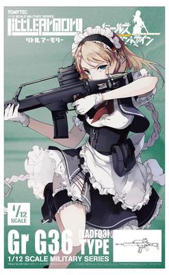 Little Armory LADF03 Куклы Frontline GrG36 Тип Пластиковая Модель