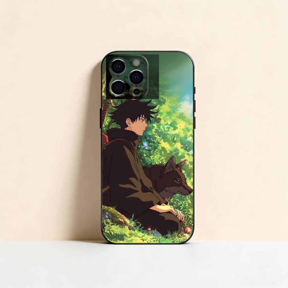M-Мегуми F-Фушигуро Чехол для телефона Силиконовый Мягкий Для IPhone 17 16 15 14 13 12 11 X XR Plus Pro Max Plus