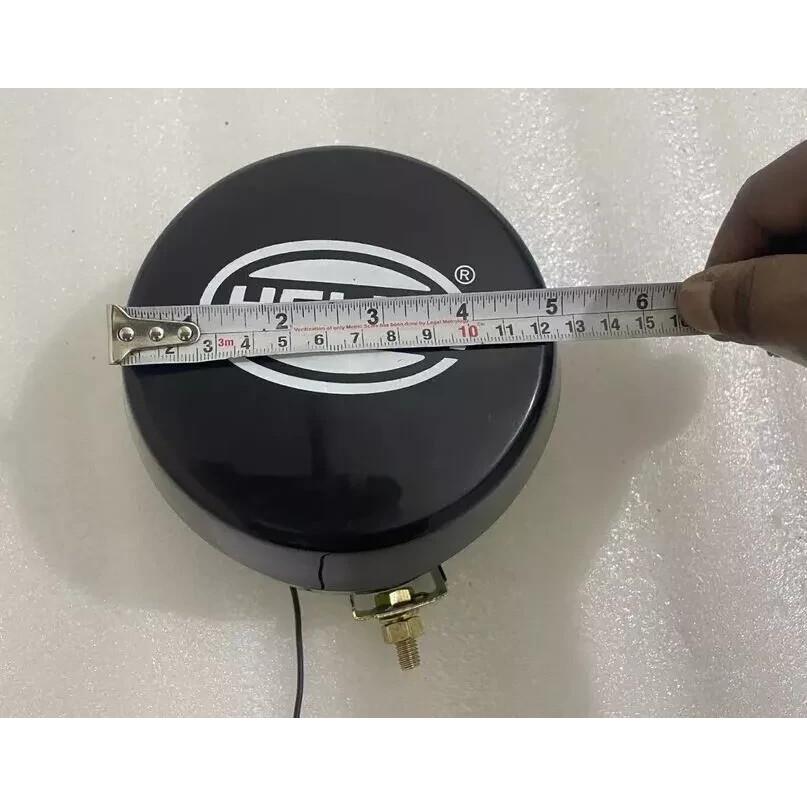 Пара желтых противотуманных фар Hella с крышкой и лампочкой H3 (галогенная) Универсальные