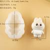 2025 Popular cartoon doll decorative items cartoon colorful little rabbits children's birthday party outfit plugins