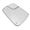 Heated Exterior Mirror Glass with Blind Spot Antifogging Defrosting Improve Driving Safety Replacement for 1500 2500 DT