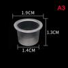 100Pcs S/M/L Plastic Disposable Microblading Tattoo Ink Cups Permanent Makeup