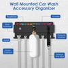 Pressure Washer Gun Holder Wall Mount Foam Cannon Holder 28.5 x 12 x 5 cm Car Wash Accessories Organizer for Wand Nozzle Tip