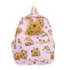 Doll Decoration Capybara Backpack Thickened Large Capacity School Bag  Friends