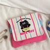 Large Capacity Mini Cosmetic Bag Puppy Cartoon Coin Purse Sanitary Napkin Storage Bag  Women