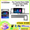 Автомобильный радиоприемник стерео для Toyota Hiace H200 2010 - 2018 RHD Auto GPS навигатор плеер мультимедиа Android Auto Carplay НЕТ 2Din DVD
