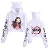 Kimetsu No Yaiba Demon Slayer Hoodies Anime Kamado Nezuko Graphic Print Harajuku Hoodie Unisex Y2k Clothing Sudadera