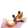 Hen Educational Toys Life Cycle Figures White Goose Cycle Duck Figurine Growth Cycle Simulation
