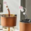 10mm Straw Topper Spill-Proof Straw Stopper Cute Cat Paw Straw Cover  30&40 Oz Cup
